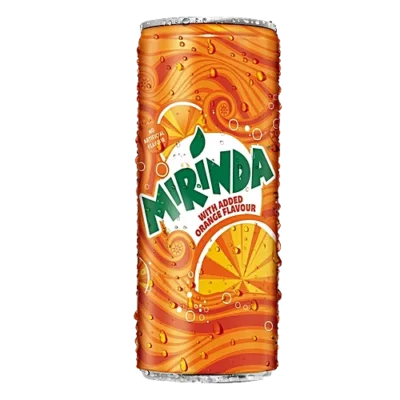 Գազավորված զովացուցիչ ըմպելիք «Միրինդա նարինջ» 0.33լ