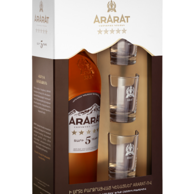 Կոնյակ «Արարատ» բաժակով 5* 700մլ