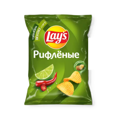 Չիպս «Lay's» Չիլի և լայմ 140գ