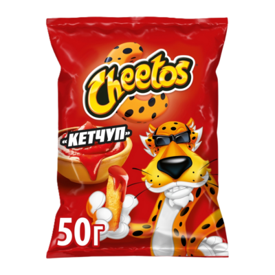 Եգիպտացորենի ձողիկներ «Չիտոս» կետչուպ 50 գր