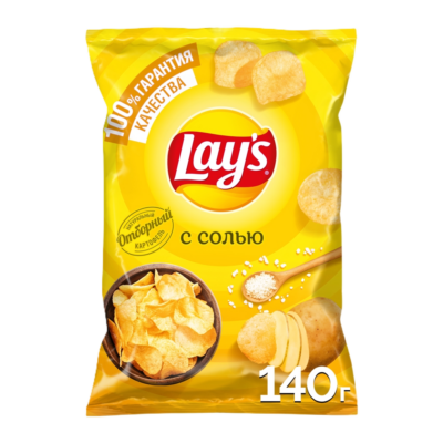 Չիպս «Lay's» Աղի 140գ