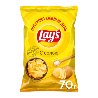 Չիպս «Lay's» Աղի 70 գր
