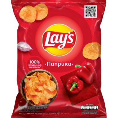 Չիպս «Lay's» Պապրիկա 140գ