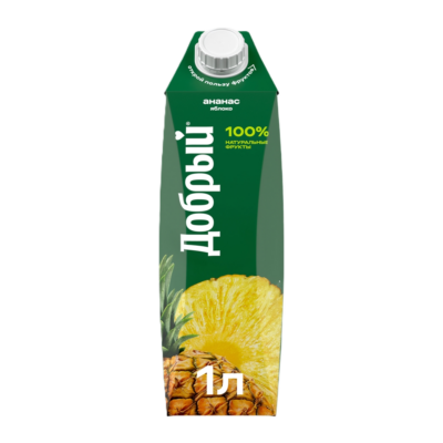 Հյութ «Դոբրիյ» արքայախնձոր 1լ