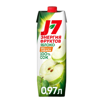 Հյութ «J7» խնձոր 0.95 լ