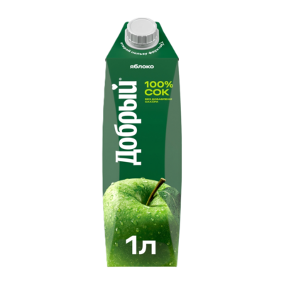 Հյութ «Դոբրիյ» խնձոր 1լ